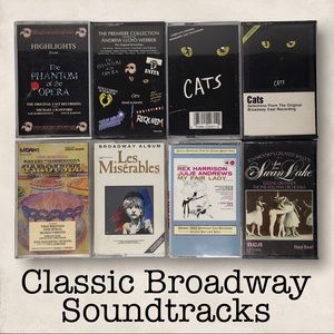 Classic Broadway cassettes